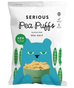 Serious - Pea Puffs - Sea Salt - [100g]