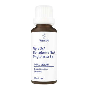 Weleda - Apis 3x / Belladonna 5x / Phytolacca 3x - [30ml]