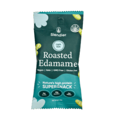 Food: Slendier - Roasted Edamame Snacks [Lightly Salted] - [26g]