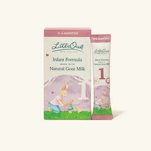Health Baby S Health: Little Oak - Natural Goat Milk Infant Formula [0-6 Months] - [180g]