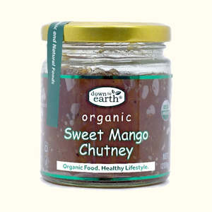Condiments Sauces 1: Down To Earth - Organic Spicy Mango Chutney - [200g]