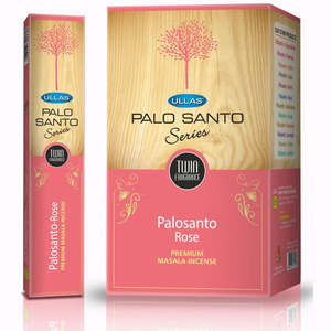 Ullas - Palo Santo Series Incense - Rose - [15g]