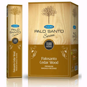 Ullas - Palo Santo Series Incense - Cedar Wood - [15g]