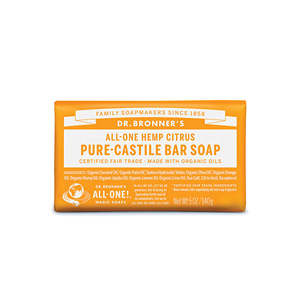 Personal Care: Dr. Bronner's - Citrus Orange Castile Bar Soap - [140g]