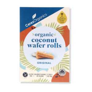 Ceres - Organic Coconut Wafer Rolls - [80g]