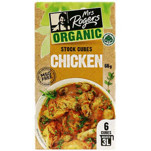 New Featured: Mrs Rogers - Organic Chicken Stock Cubes - [66g]