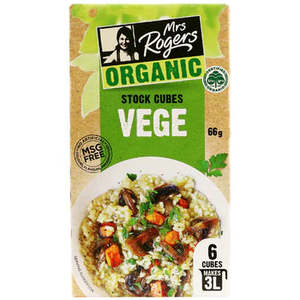New Featured: Mrs Rogers - Organic Vege Stock Cubes - [66g]