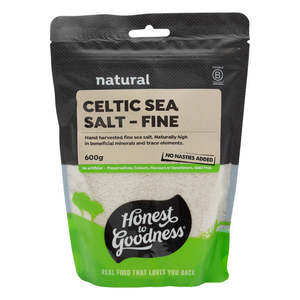 Honest To Goodness - Natural Celtic Salt [Fine] - [600g]