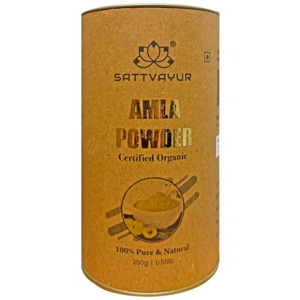 Superfoods Superfood Powders: Sattvayur - Organic Amla Powder - [250g]