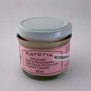 Kereru - Unscented Facial Cleanser (Rose & Marshmallow) - [80ml]