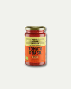 The Stock Merchant - Certified Organic Italian Tomato & Basil Pasta Sauce - [340g]