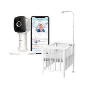 Oricom Baby Care: OBHFCUSV Smart HD Camera + Skyview Cot Stand