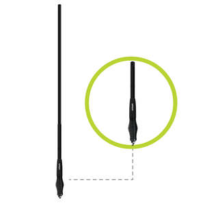 2-in-1 All-Terrain UHF CB Antenna for low/high gain (3dbi/6.5dbi) (ANU1206)