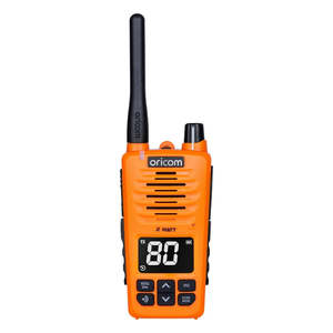 Oricom Uhf Cb Radios: UHF2600-1 Floating 2 Watt IPX7 UHF CB Radio Orange