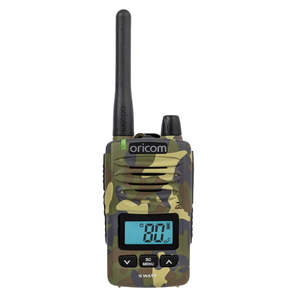 Handheld: DTX600CAM Waterproof 5 Watt Handheld UHF CB Radio (Camo)