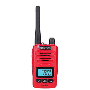 Handheld: DTX600RD Waterproof IP67 5 Watt Handheld UHF CB Radio (Red)