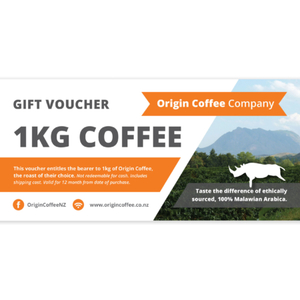 Coffee: 1kg Origin Coffee Voucher