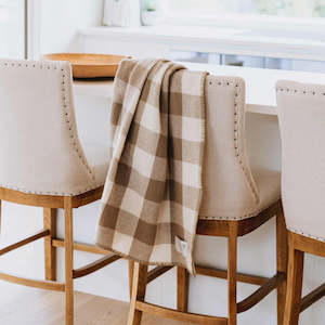 Living: NZ Lambs Wool Blanket | Hapua Honey