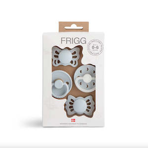 Little Ones: Baby First Pacifier 4 Pack | Midnight Sailing, Powder Blue