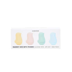 Little Ones: Silicone Squeezy Bath Toys - Birds