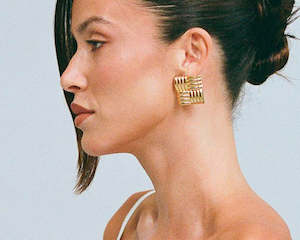 Parfum Jewellery: Porter | Cushion Earrings