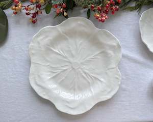 Gifting: Cabbage Leaf Round Platter