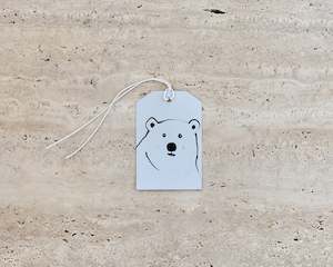 Gifting: Blue Bear Gift Tag