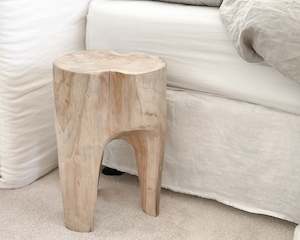 Wooden: Teak Tooth Stool