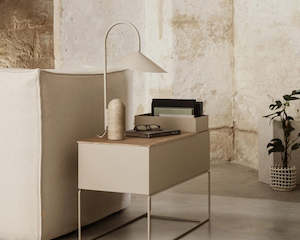 Ferm Living: Ferm Living | Arum Table Lamp | Travertine