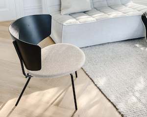 Ferm Living: Herman Lounge Chair | Sand Boucle | Ferm Living