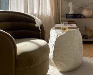 Special Studio | Rock Side Table | Eggshell