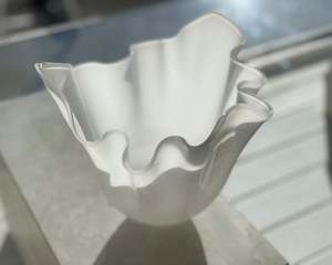 Fazzoletto Glass | Ivory