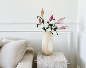 Glass: Luella Mouth-Blown Glass Vase