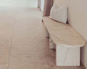 Benches: Vitrine Oval Bench | Brown Vein