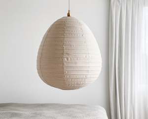 Wabi Linen Shades: Wabi Linen Shade | Pear | Natural | 70cm