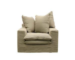 In Stock: York Armchair | Olive