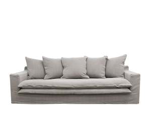 In Stock: York 3 Seater Sofa | Concrete