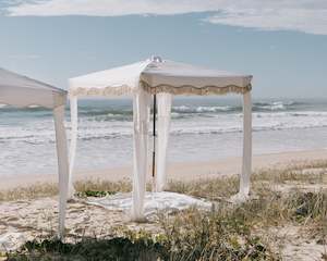 Business Pleasure: Business & Pleasure | Premium Cabana | Antique White