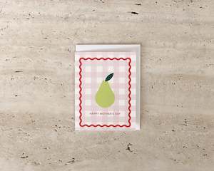 Mums Edit: Mother's Day Pear Card