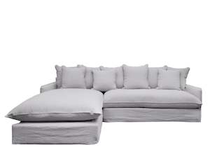 Sofas: Florence Chaise Sofa | Concrete