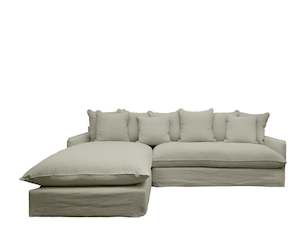 Sofas: Florence Chaise Sofa | Olive