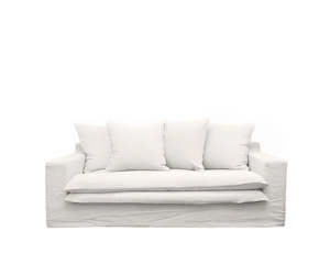 Sofas: York 2 Seater Sofa | Milk