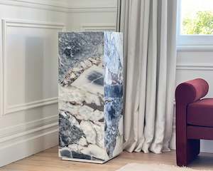 Tables Sidetables Plinths: Vitrine Marble Plinth