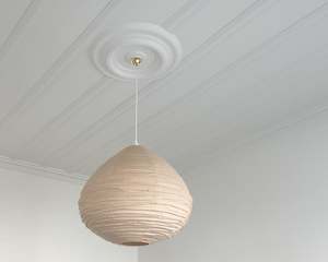 Wabi Linen Shades: Wabi Linen Shade | Pear | Nude | 60cm
