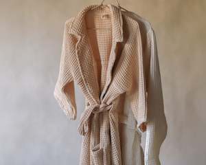 Body Scent: Waffle Bath Robe | Latte