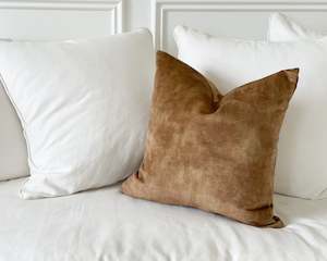 Cushions Throws: Lucia Velvet Cushion | Burnish