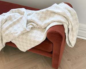 Cushions Throws: Checkered Throw