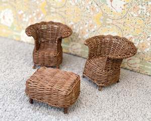 Child: Miniature Rattan Lounge Set