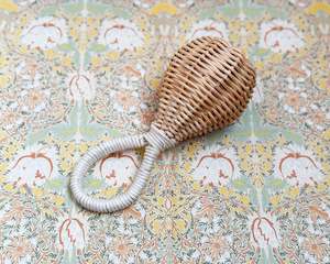 Natural Rattan Rattle | Bell