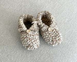 Child: Baby Booties | Natural | 9-12 months
